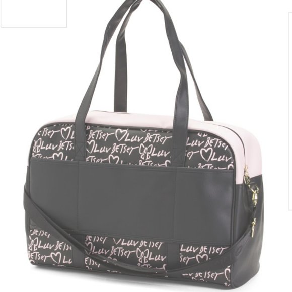 New LUV BETSEY Kruiz Weekender With Wristlet - Picture 2 of 5